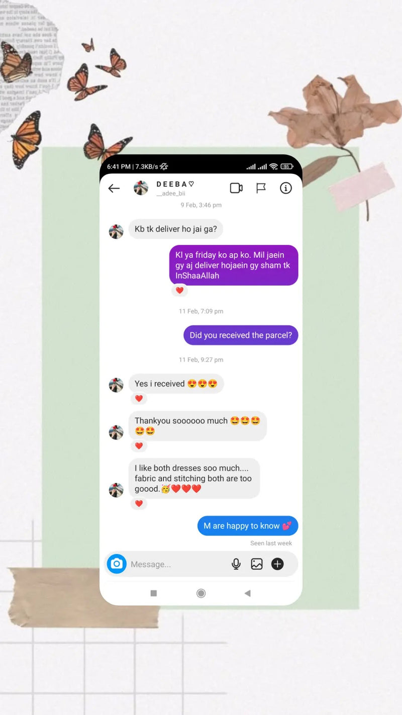 Customer Testimonial Screenshot